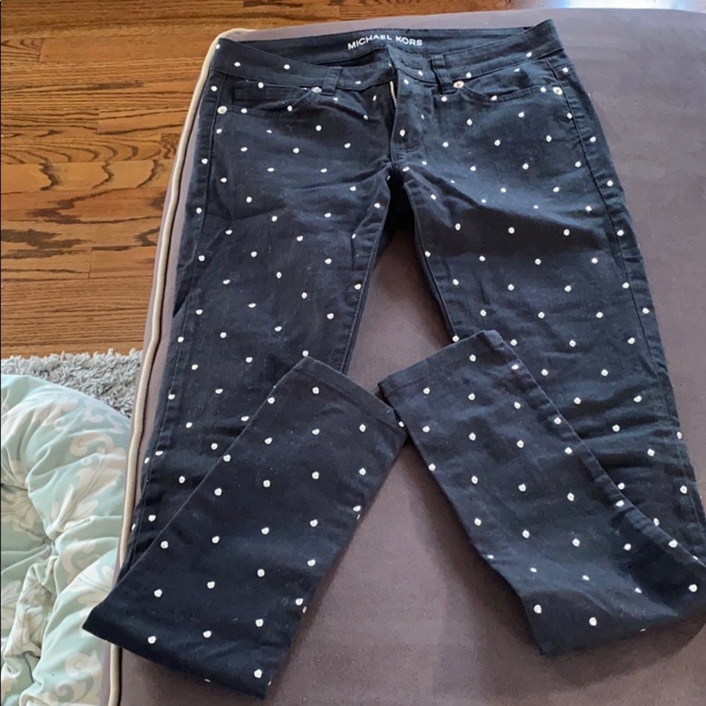 Michael Kors studded skinny jeans